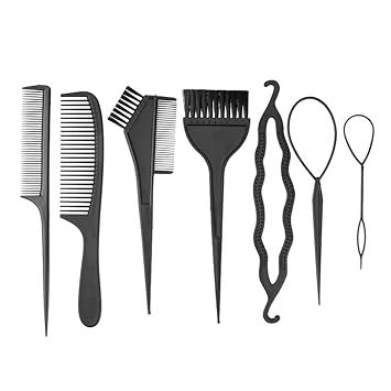 Amazon Demiawaking 美髪道具 ヘアコーム ヘアアクセサリー 7個