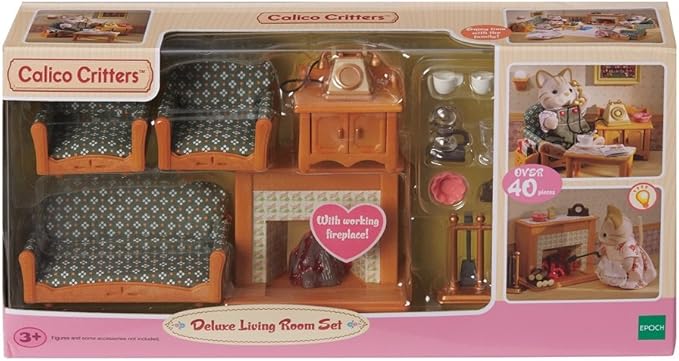 calico critters deluxe living room