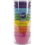 Wilton Rainbow Bright Standard Cupcake Liners,Paper, 300-Count
