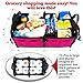 TRUNKCRATEPRO Pink Car Accessories For Women, Trunk Organizer For Car, Suv, Jeep Premium Adjustable Multi Compartments Collapsible (Large Capacity)