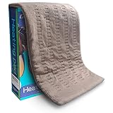 Heating Pad Fast-Heating Technology for Back/Waist/Abdomen/Shoulder/Neck Pain and Cramps Relief - Moist and Dry Heat Therapy 