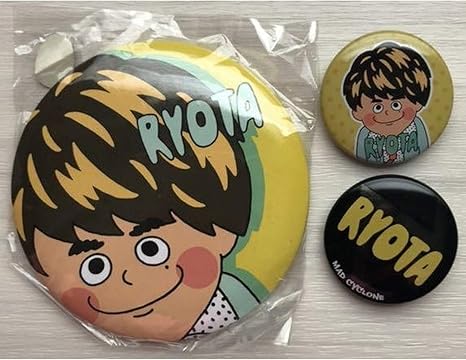 Amazon 片寄涼太 缶バッジ ミラー 鏡 セット Mad Cyclone ツアーガチャ Generations From Exile Tribe ジェネレーションズ Geneジェネ グッズ アイドル 芸能人グッズ 通販