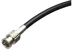 Blue Jeans Cable 3G/6G SDI Cable, RG6 (18AWG) Sized, with Canare BNCs (25 Foot, Black)