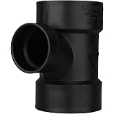 CHARLOTTE PIPE 3X3X2 DWV SANITARY TEE REDUCING HUBXHUB DWV (DRAIN, WASTE AND VENT) (1 Unit Piece)
