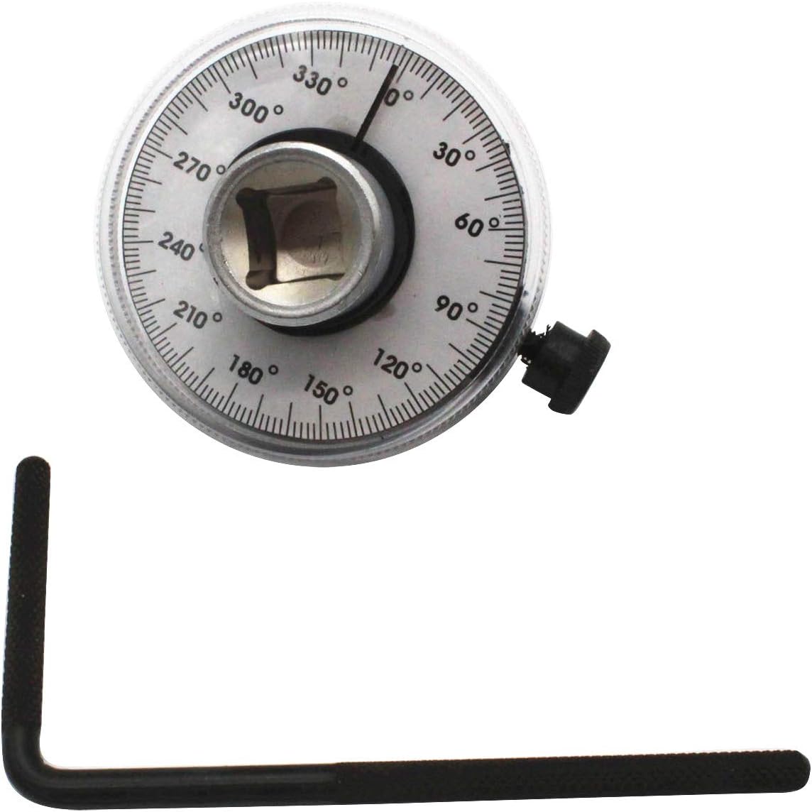 TAKPART 1/2" Drive Torque Angle Gauge Wrench Car Garage