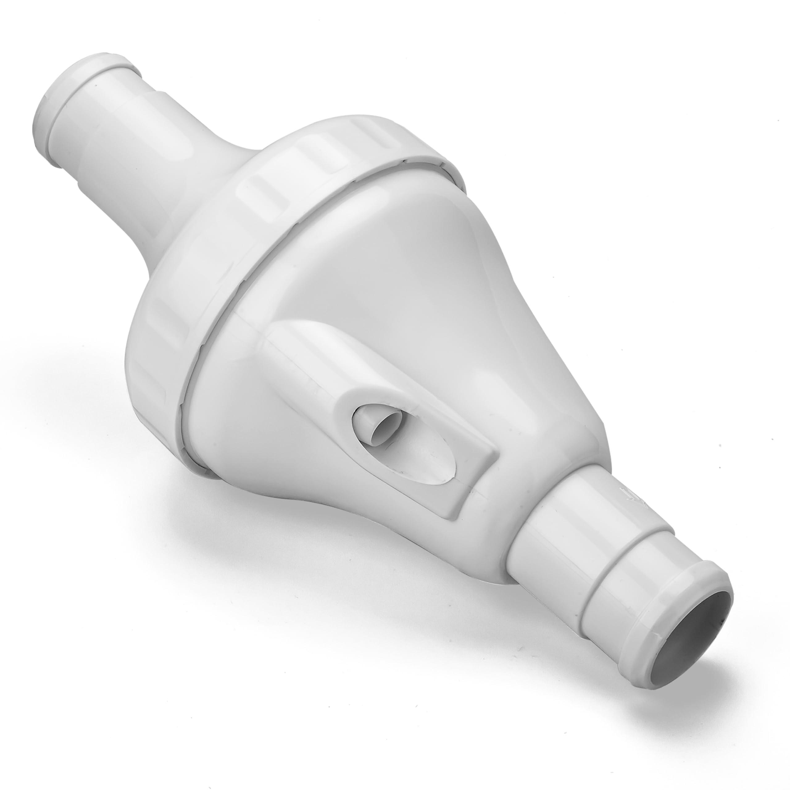 Photo 1 of BlueStars 9-100-1200 Upgraded Backup Valve Compatible with Polaris 360 & Vac-Sweep Pool Cleaner – White Polymer Blend Body, 2 Ports, 1.5" Inlet & Outlet