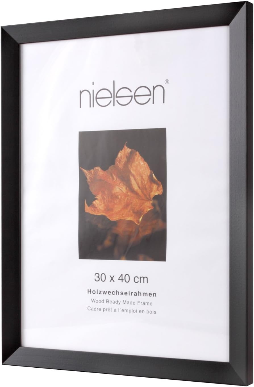 nielsen wood picture frame Essential, 59,4x84,1 (A1) cm, black