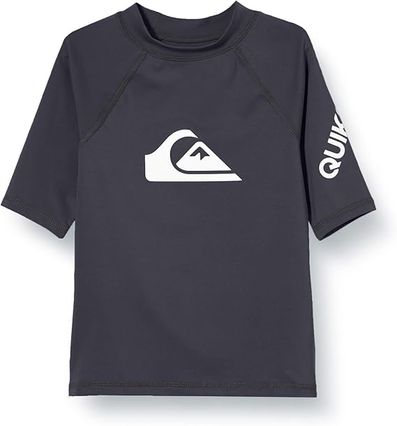 Kurz/&auml;rmliger Rashguard mit UPF 50 f/&uuml;r Jungen 2-7 Quiksilver Unisex Kinder S//sl Surf Tee Spring