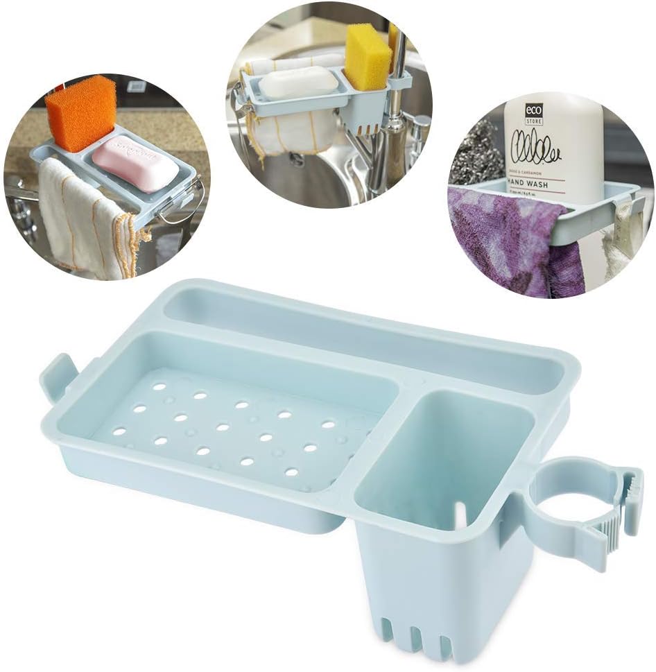 NYALKARAN NK-STORE's Hanging Bathroom Kitchen Utensil Towel Soap Dish Holder Tray (Random Colour)