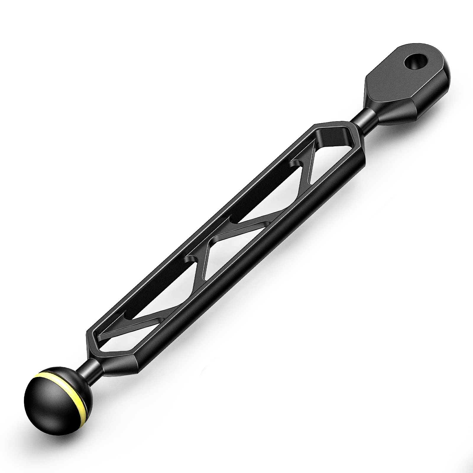 Sea frogs 8" Essential Diving Equipment Ball Arm Ball to YS Mount Arm Underwater Photography Gear Lighting System Aluminum Alloy Diving Equipment Accessory Lightweight Arms AM-6