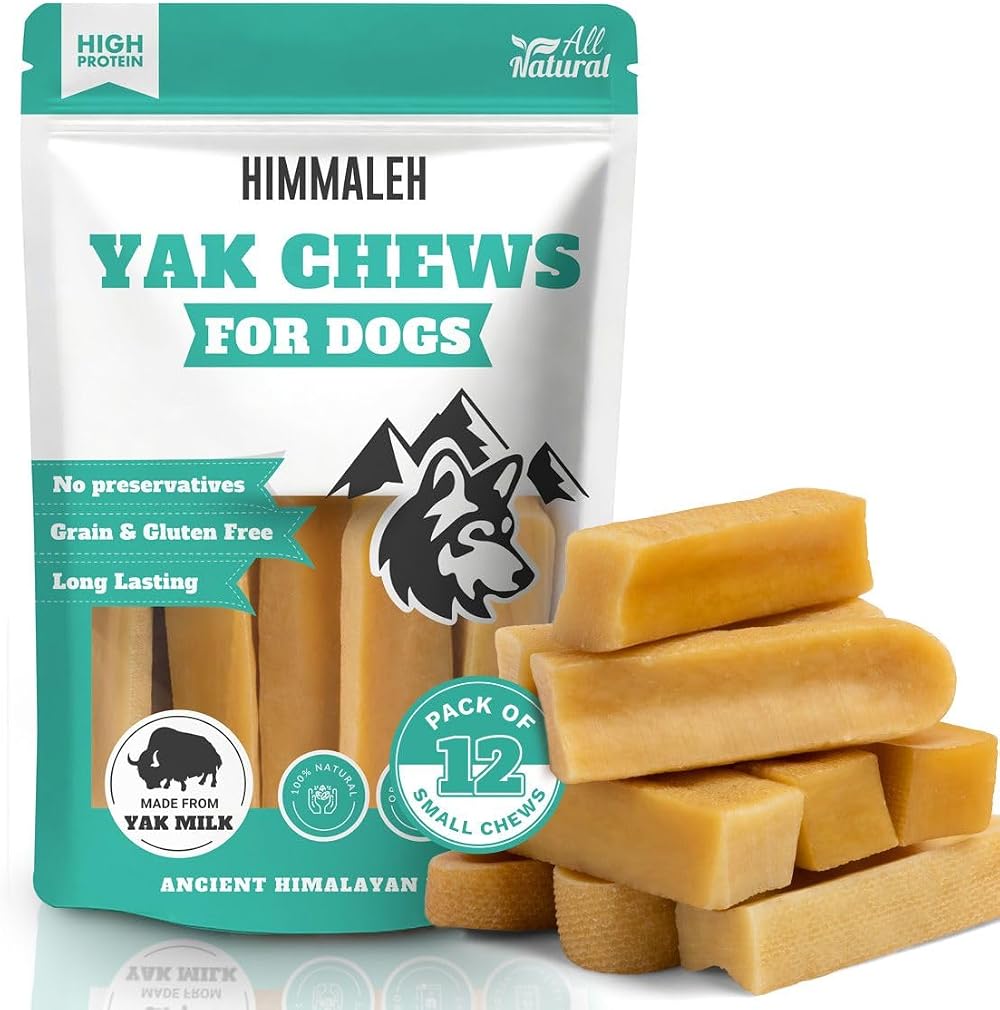 Himmaleh Yak Chews for Dogs Small & Puppies Pack of 12