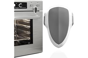 BABY PROOF ME Oven Lock Child Safety, 1 Pack, Oven Door Lock Child Safety, Oven Baby Proofing, Heat-Resistant, Durable & Easy to Install Oven Safety Locks for Toddlers, Baby Proof Oven (White)