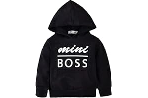 Aalizzwell Toddler Baby Long Sleeve Hooded Shirt Pocket Pullover Hoodies for Boys Girls