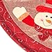 Jusdreen 43 inches/110cm Christmas Tree Skirts with Applique Santa Wapiti Snowman Pattern for Christmas Holiday Ornaments