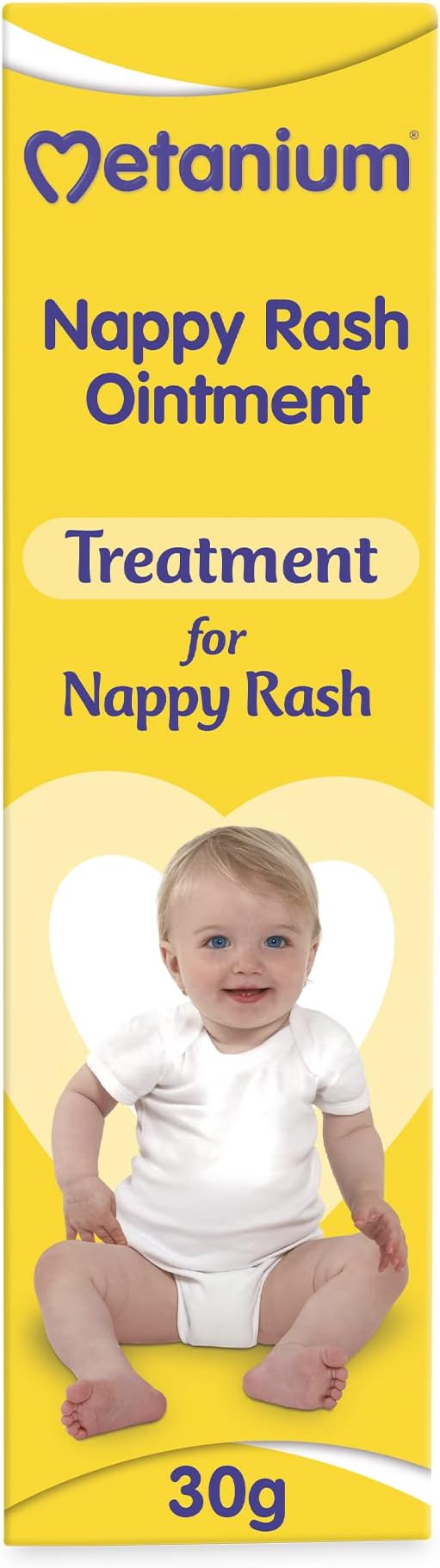 Metanium Nappy Rash Ointment 30 g for Newborn Skin Care