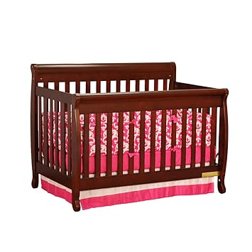 cherry convertible crib