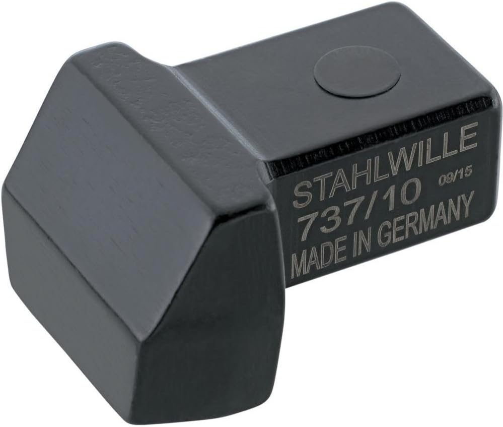 Stahlwille 737/10 Blank End Insert, Black, 9 x 12 mm