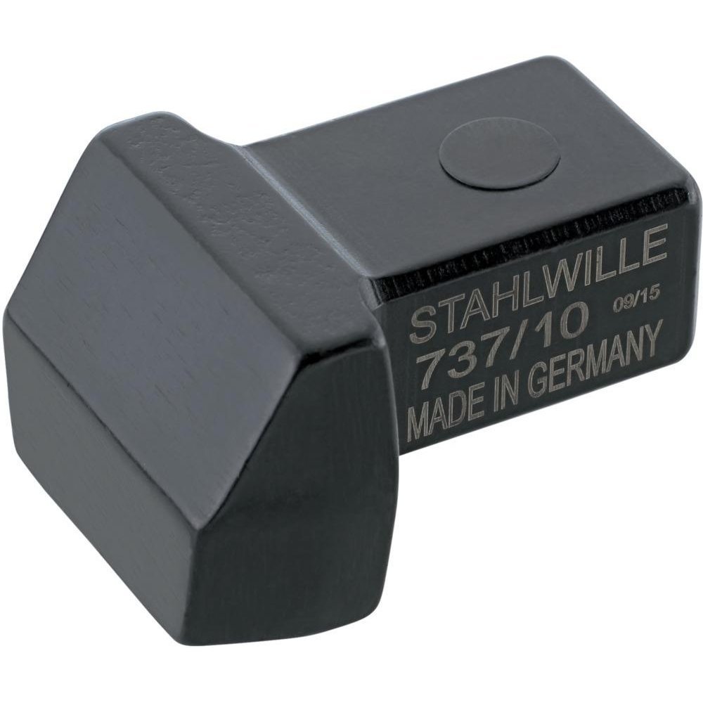 Stahlwille 737/10 Blank End Insert, Black, 9 x 12 mm