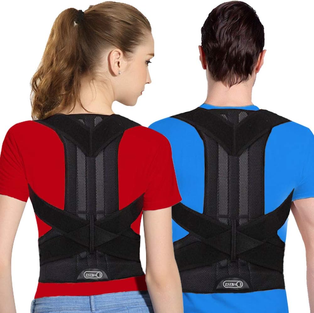 Adjustable Posture Corrector Belt Back Support Brace For Men Women