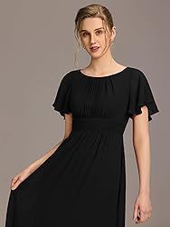 Ever-Pretty Women's Classic Round Neck Short