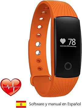Surwin Pulsera con Monitor de Actividad Pulseras de Fitness Smart ...
