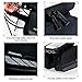 Spotact Cycling Frame Cell Phone Bag, Bike Front Top Tube Pannier Touchscreen Saddle Bag Rack Mountain Road Bicycle Pack Double Pouch Mount Phone Case for 5.7″ Smartphonethumb 4