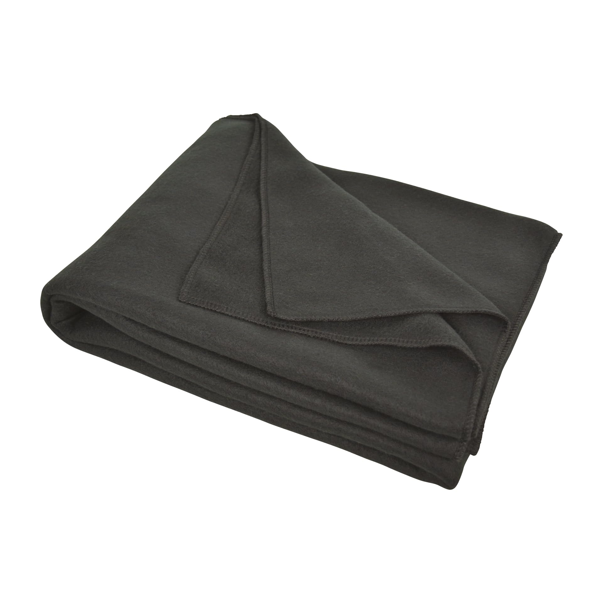 Carpoint 0310011 Fleece Blanket Black