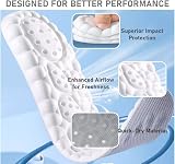 VivoFoot Memory Foam Insoles Anti-Fatigue Cushioning Grey UK 7-10 view 2