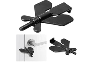 IRONDIY 1 PCS Portable Door Lock,Door Lock,Home Security Door Locker Travel Lockdown Locks for Additional Safety and Privacy Protion,Door Lock Security Devices,for Home Hotel School Apartment