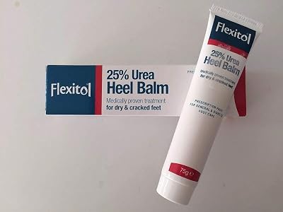 Flexitol Heel Balm 75g 25% Urea Dry Cracked Feet Medically Proven Treatment