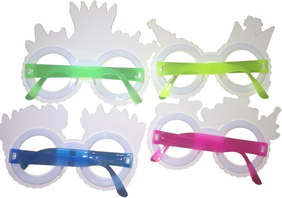 Happy Birthday Glasses,12 Pieces Photo Booth Props: Kitchen & Dining