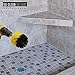 Power Scrubber Set: Drill Brushes & Scouring Pads – Clean Hard Water & Stains 5X Faster – for Tile, Grout, Rim, Corner, Floor, Carpet, Glass Doors, Fiberglass Tubs