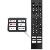 Replacement for Hisense Smart TV Remote Control | Universal for Hisense 4K UHD Android Smart TVs ( Not for Fire &amp; Roku TV)