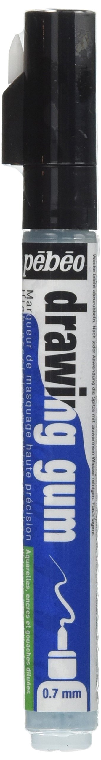 PEBEO 33101 Drawing Gum Marker Nib, Rubber, White, 1.5 x 1.5 x 14.3 cm