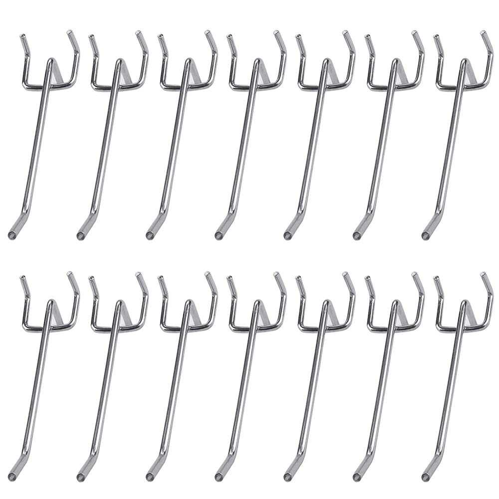 40 Pcs Pegboard Hook,Pegboard Assortment,Hook Pegboard Tool,Assortment Peg Hook,Hanging Pegboard Accessories,Peg Board Hooks Set,Used for Wall Retail Shelf Display,Organizing Tools