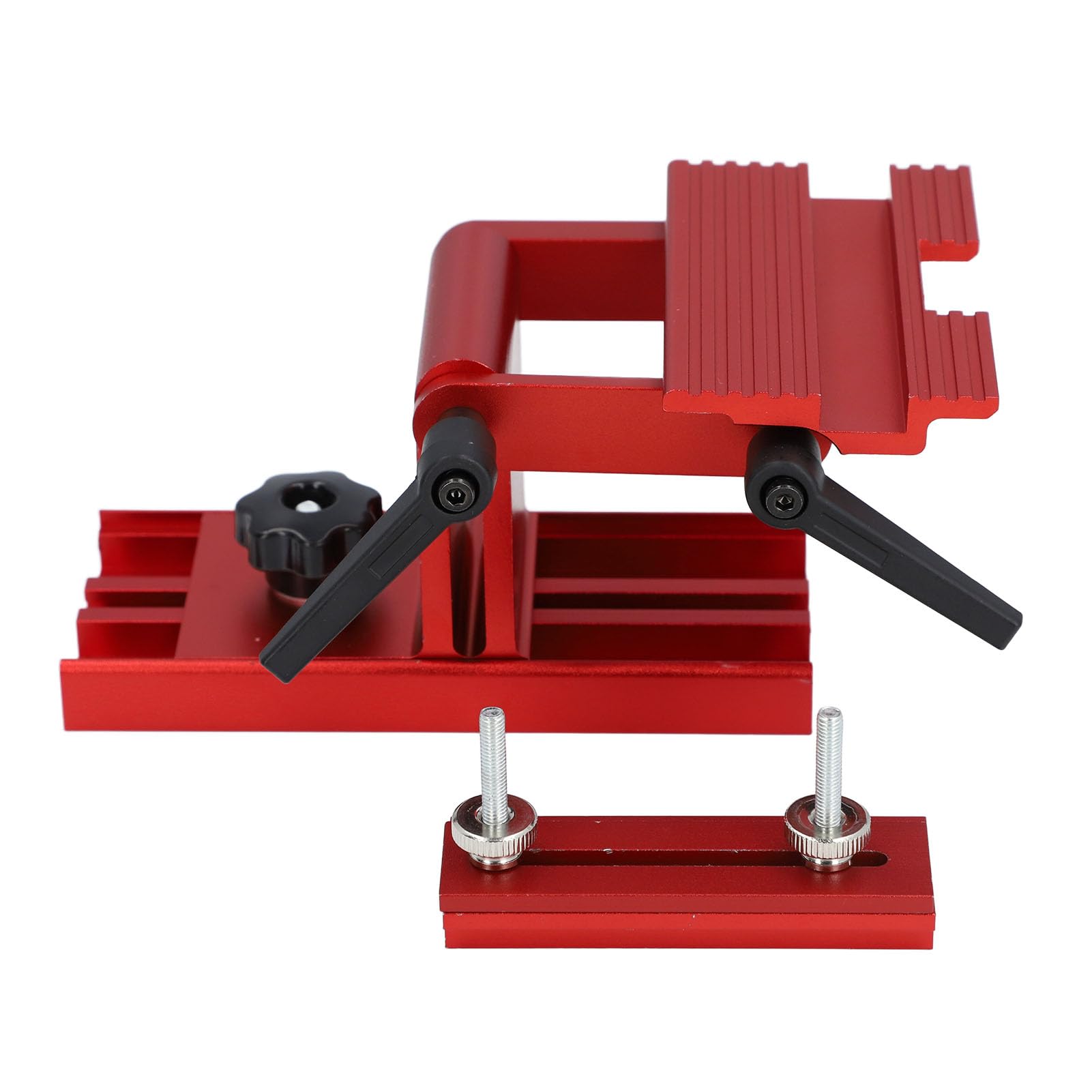 Aluminum Alloy Sharpener Jig for Bench Grinder, Adjustable Angle Bench Drill Bit Sharpener, Sturdy Tool Sharpener Jig for Most Electric or Manual Sharpeners