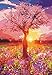 Diy Oil Painting, Paint by Numbers Kit, Drawing With Brushes Paint Suitable for All Skill Levels 40x50cm Unique Gift from FOEYESEE - Sunset Tree
