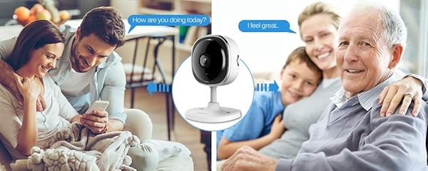 ZUEN Wireless WiFi berwachungskamera 2 Millionen Kamera Baby Monitor 1080P HD Nachtsicht Home Smart Kamera