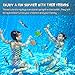 Aekce Underwater Swim Pool Diving Toys - 33 Pcs Summer Swimming Diving Toy Sets - Diving Rings,Sticks,Octopus,Torpedo Bandits,Fish,Grass for Kids