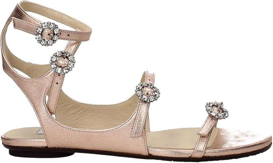 jimmy choo rose gold shoes