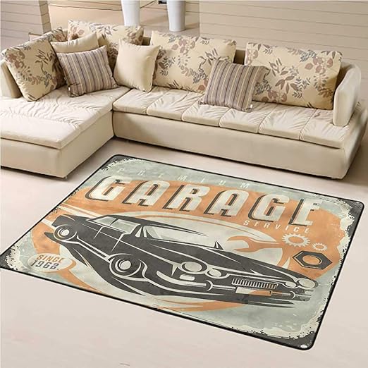 Large Carpet Area Rug Pads Man Cave Extra Comfy Carpet Auto