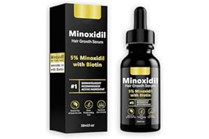 Minoxidil Hair Serum, Suitable for Both Men and Women, 5% Minoxidil Hair Growth, Resulting In Thicker, Stronger Hair.