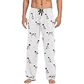 Mens Pajama Pants German Shorthaired Pointer Men's Pajama Bottoms Sleep Lounge Pj Pants for Men S