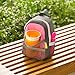 Brica By-My-Side Safety Harness Backpack, Pink/Gray