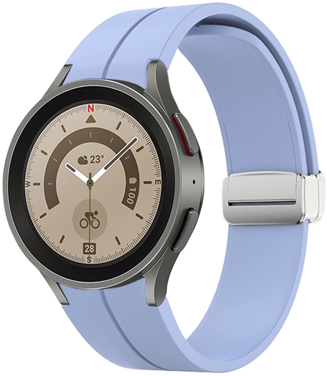 BBZ for Galaxy watch7/watch FE Strap,20MM quick release Silicone Strap Compatible with Galaxy Watch 6/Galaxy Watch 5 40mm 44mm /Galaxy Watch 4 40mm 44mm /Galaxy Watch 4 Classic 42mm 46mm/Watch 3 41mm
