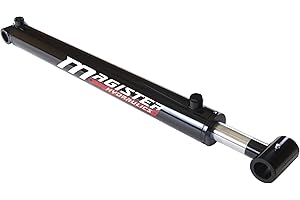 Magister Hydraulics Double Acting Hydraulic Cylinder - Universal Hydraulic Cylinder 2.5" Bore 23.5" Stroke - Heavy Duty Hydraulic Cylinders (2.5x23.5)