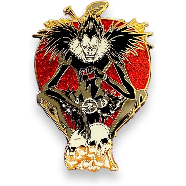 Amazon.com: ABYSTYLE Death Note L Metal Pin Measures 1.1