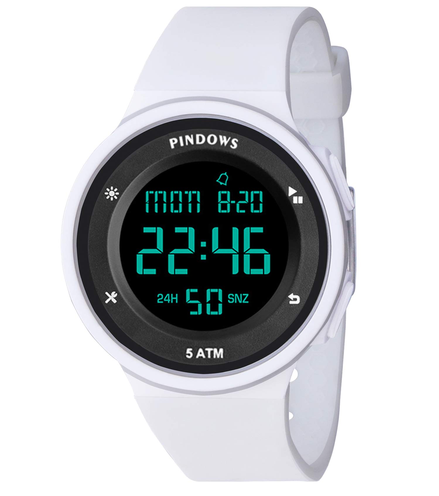 Women Digital Watch Womens Watch for Women Outdoor Sport Watch Unisex Watch Teenagers Watch Student Watch with Alarm Light Waterproof Countdown Stopwatch Multi-Functional Wrist Watches