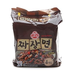 [Ottogi] Jjajangmyeon (Pack of 4) / Korean food/Korean ramen/Jjajangmyeon (overseas direct shipment)