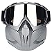 Ubelly Motorcycle Goggles With Detachable Mask,Motocross goggles Mask Airsoft Safety Goggles Mask UV400 Protection,Cool Helmet Glasses